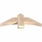Ekena Millwork Bellingham Smooth Timber Gable Bracket, Douglas Fir, 36"W x 13"H x 3 1/2"D x 5 1/2"F, 9/12 Pitch GBW036X13X0406BEL00SDF - alternate 5